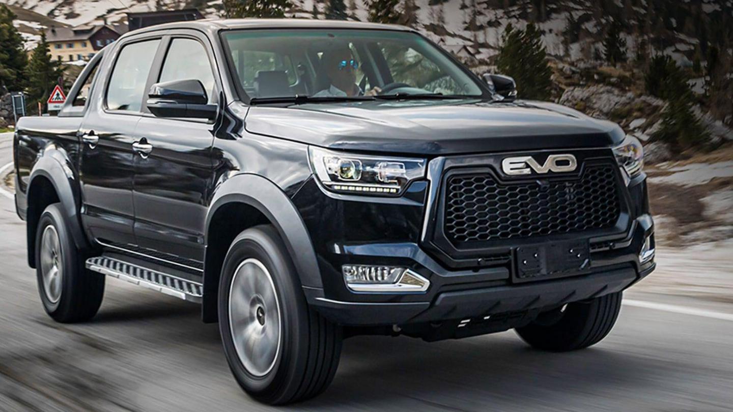 EVO-branded pick-up truck from DR Automobiles.