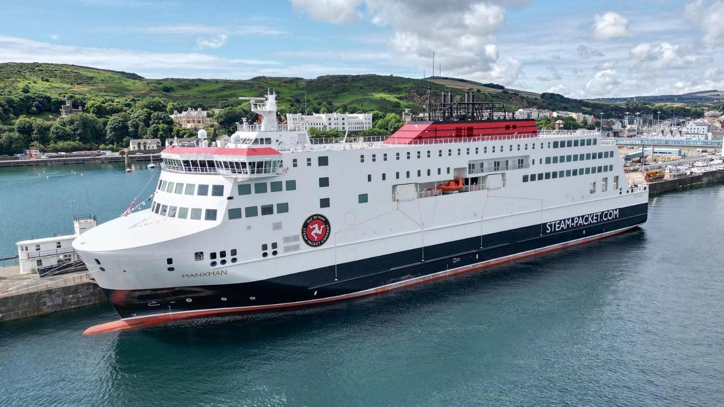 Manxman docked in Douglas