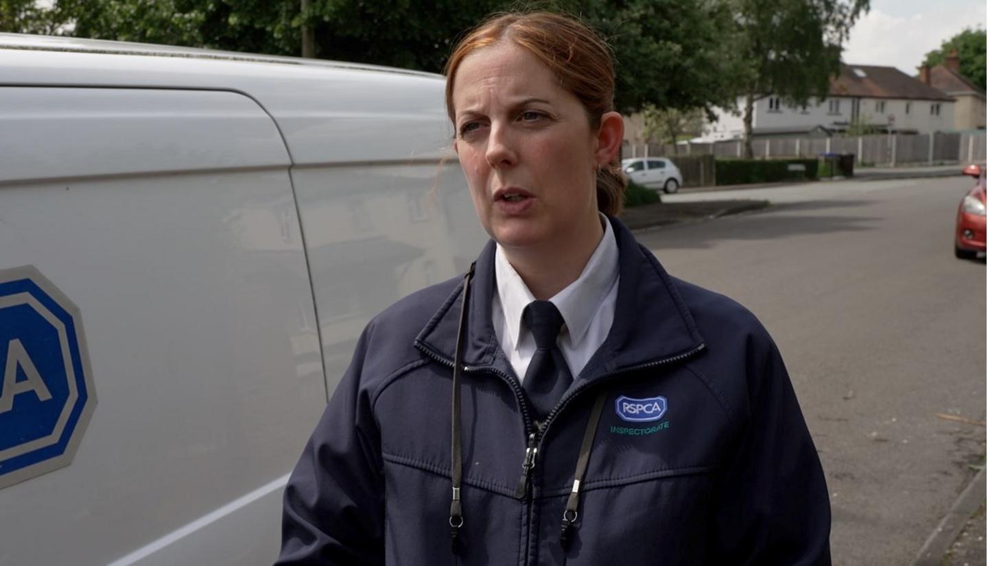 RSPCA inspector Michelle Hare