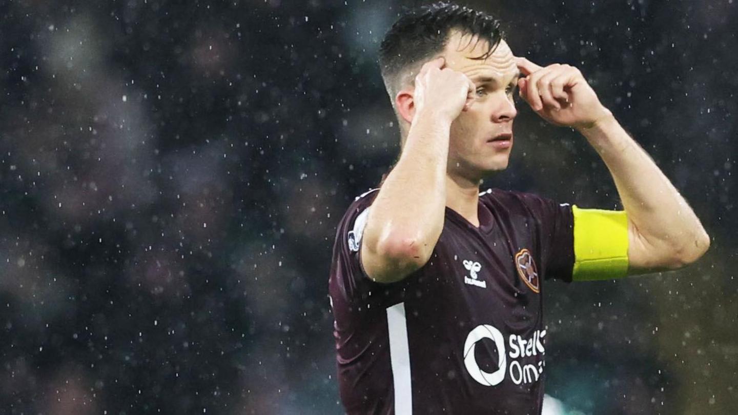 Hearts captain Lawrence Shankland