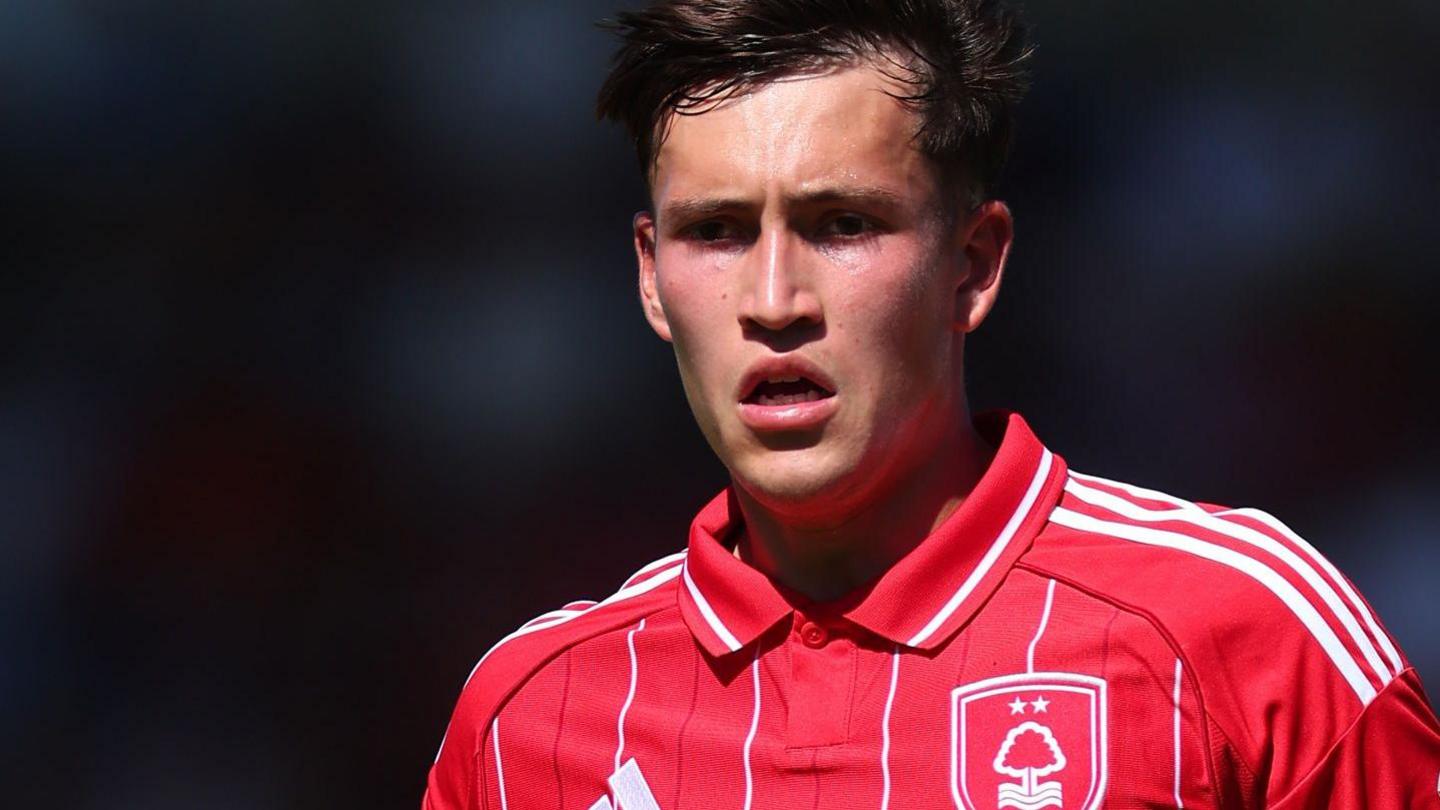 Ben Hammond in action for Nottingham Forest during a pre-season game