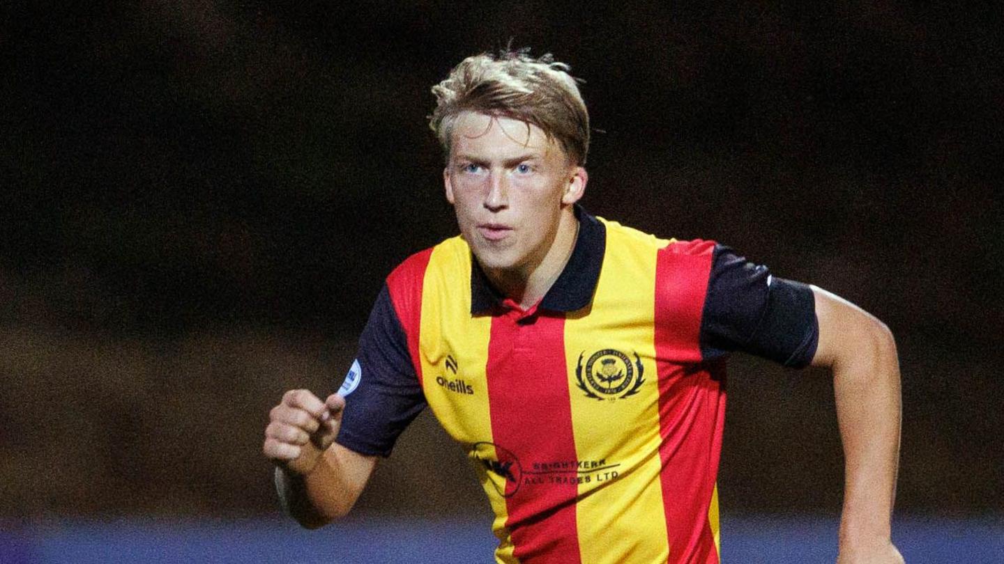Ben Stanway in action