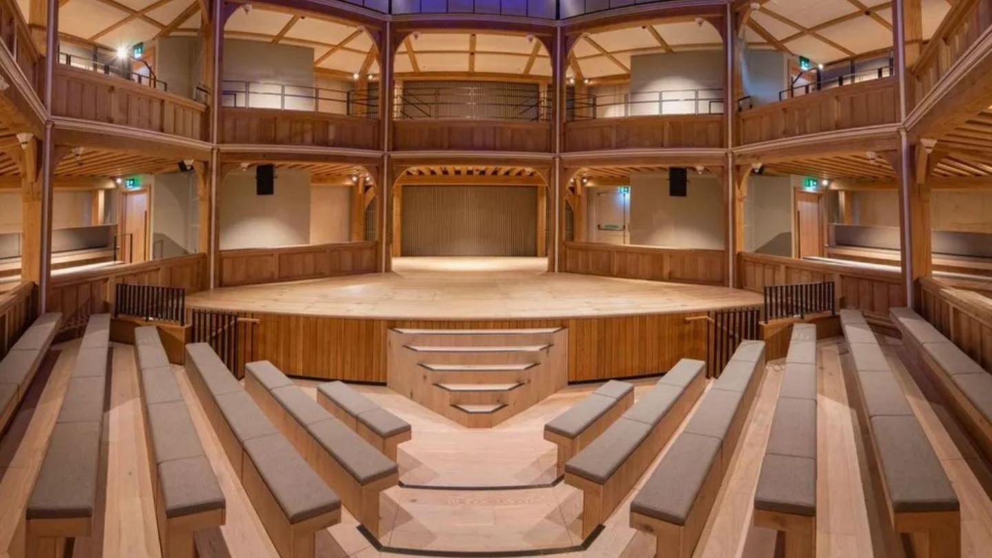 Inside Shakespeare North theatre in Prescot