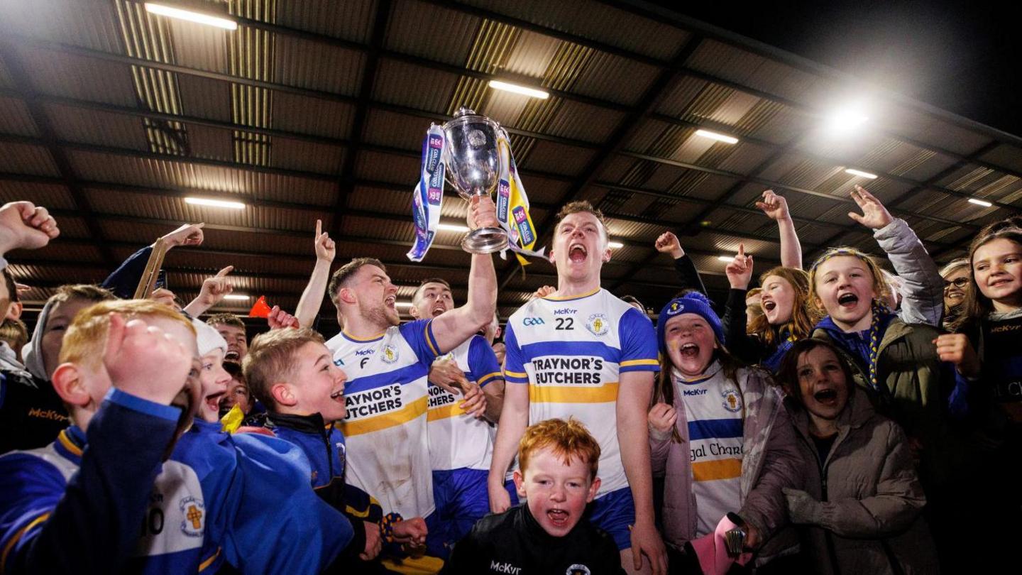 Errigal Ciaran after their win in the 2024 final