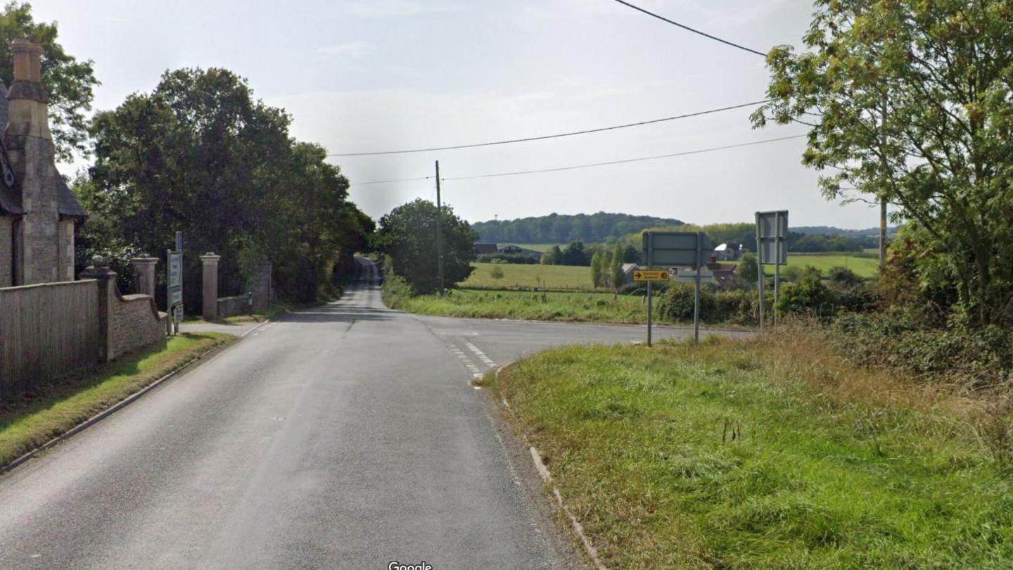 A google maps image of A357 Cook's Lane