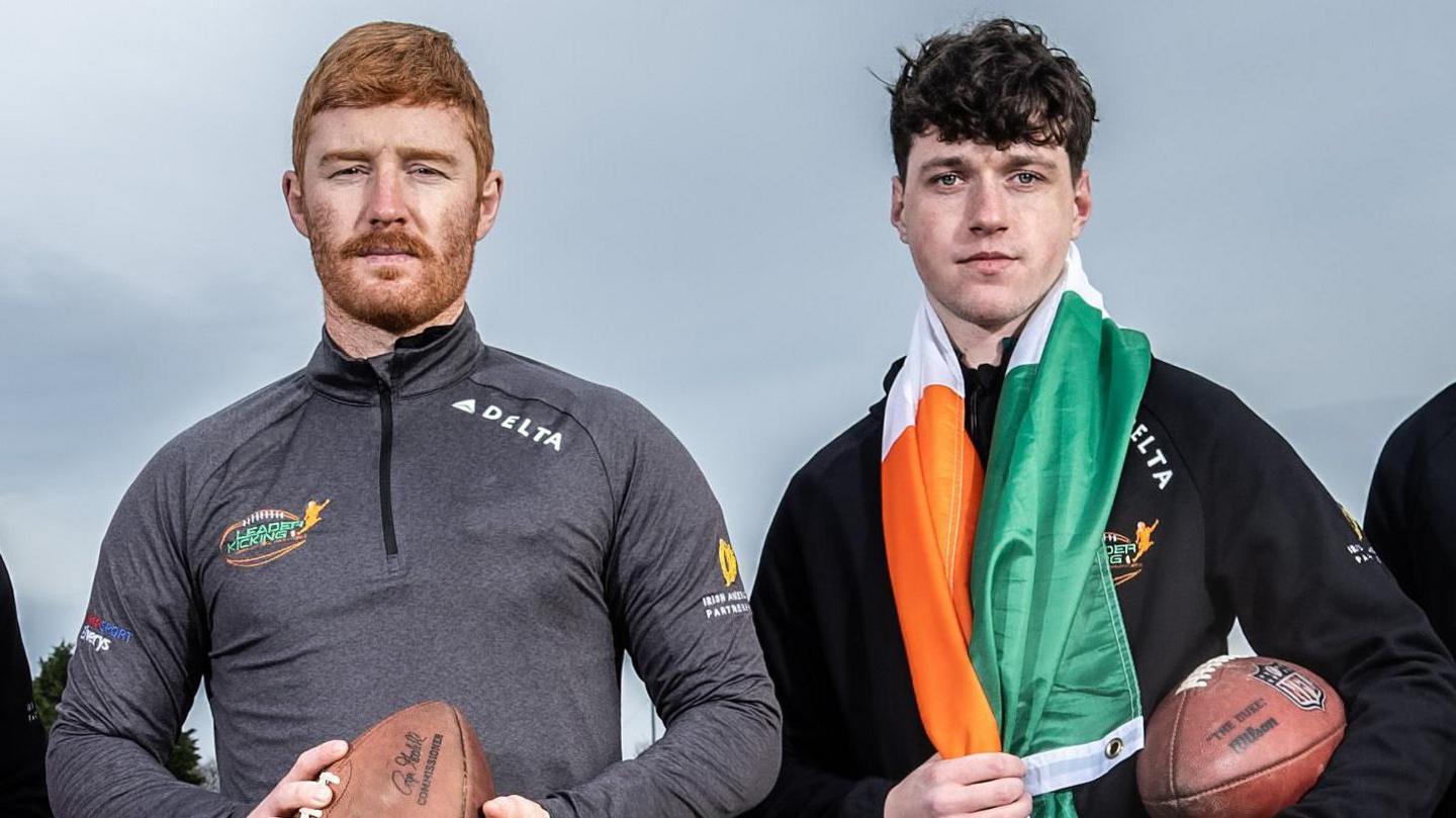 Tadhg Leader and Charlie Smyth