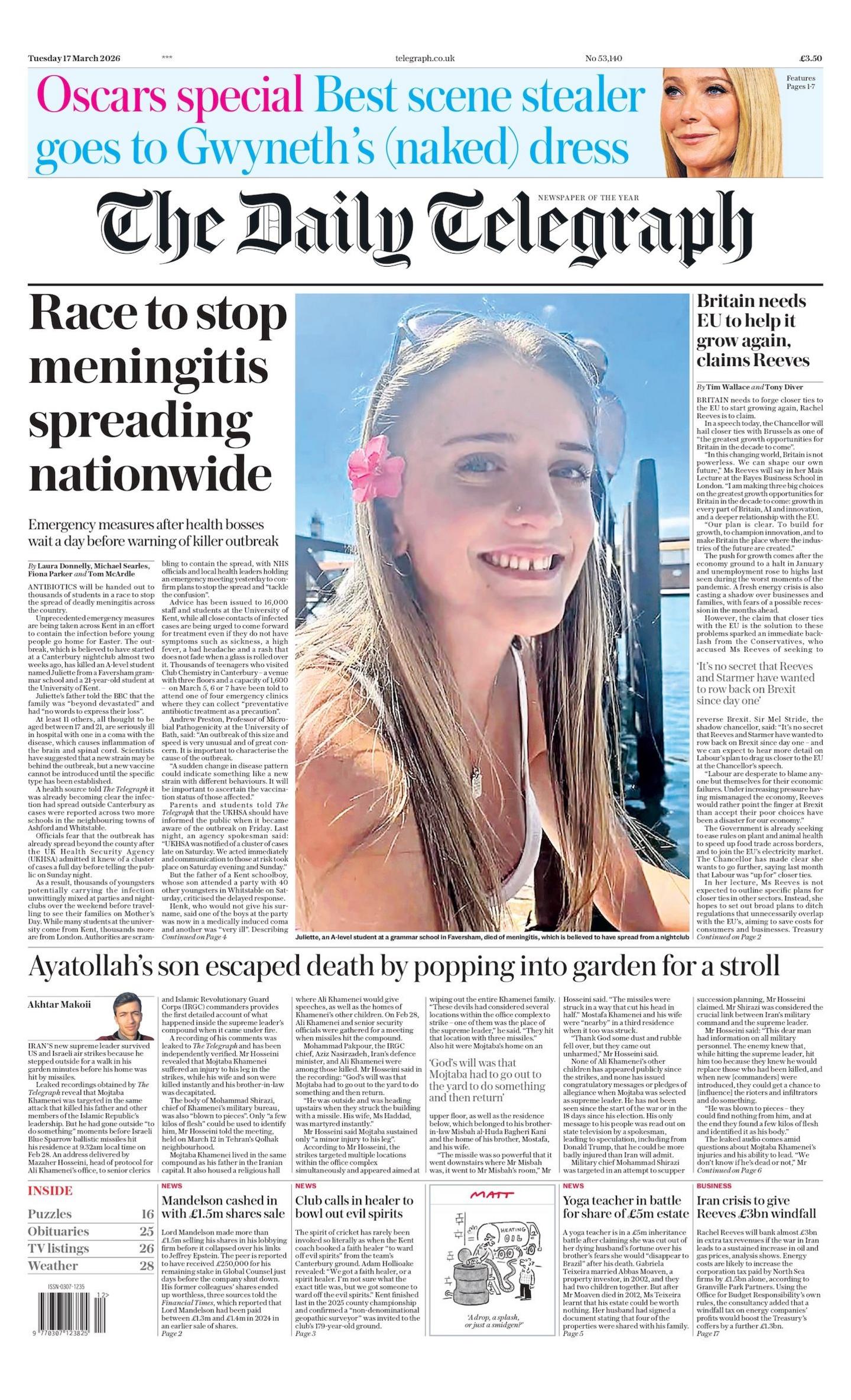 "Gara për të ndaluar përhapjen e meningjitit në të gjithë vendin"