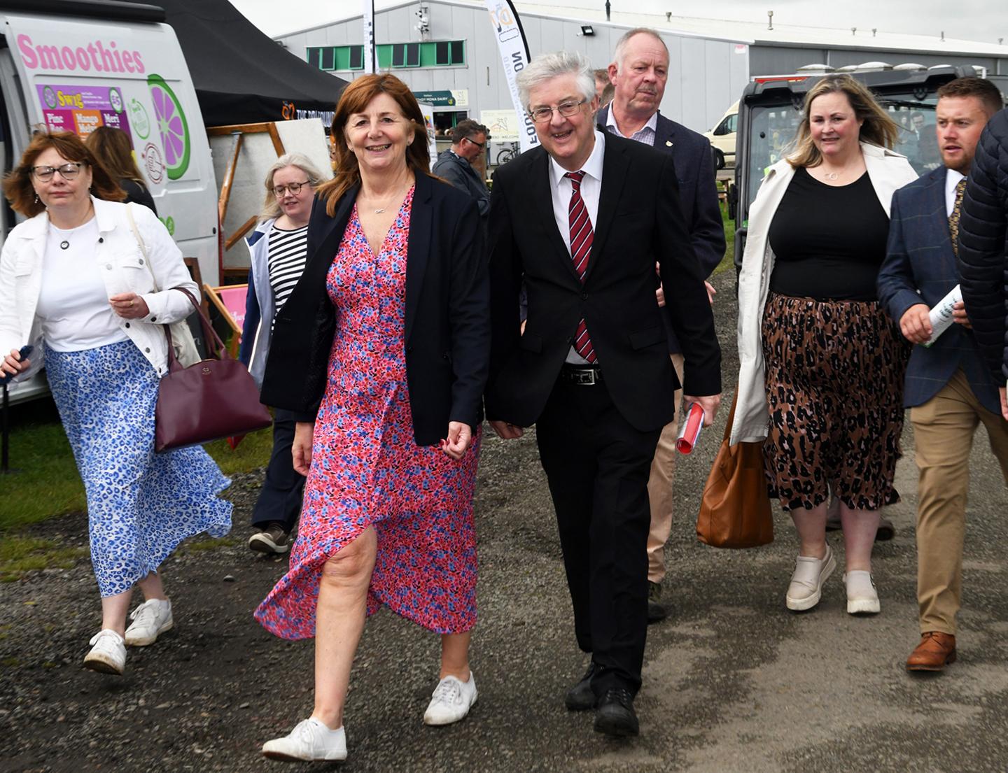 Lesley Griffiths a Mark Drakeford 