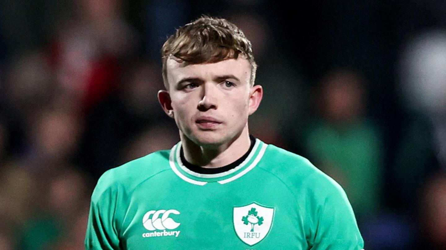 Jack Murphy pictured during the U20 Six Nations