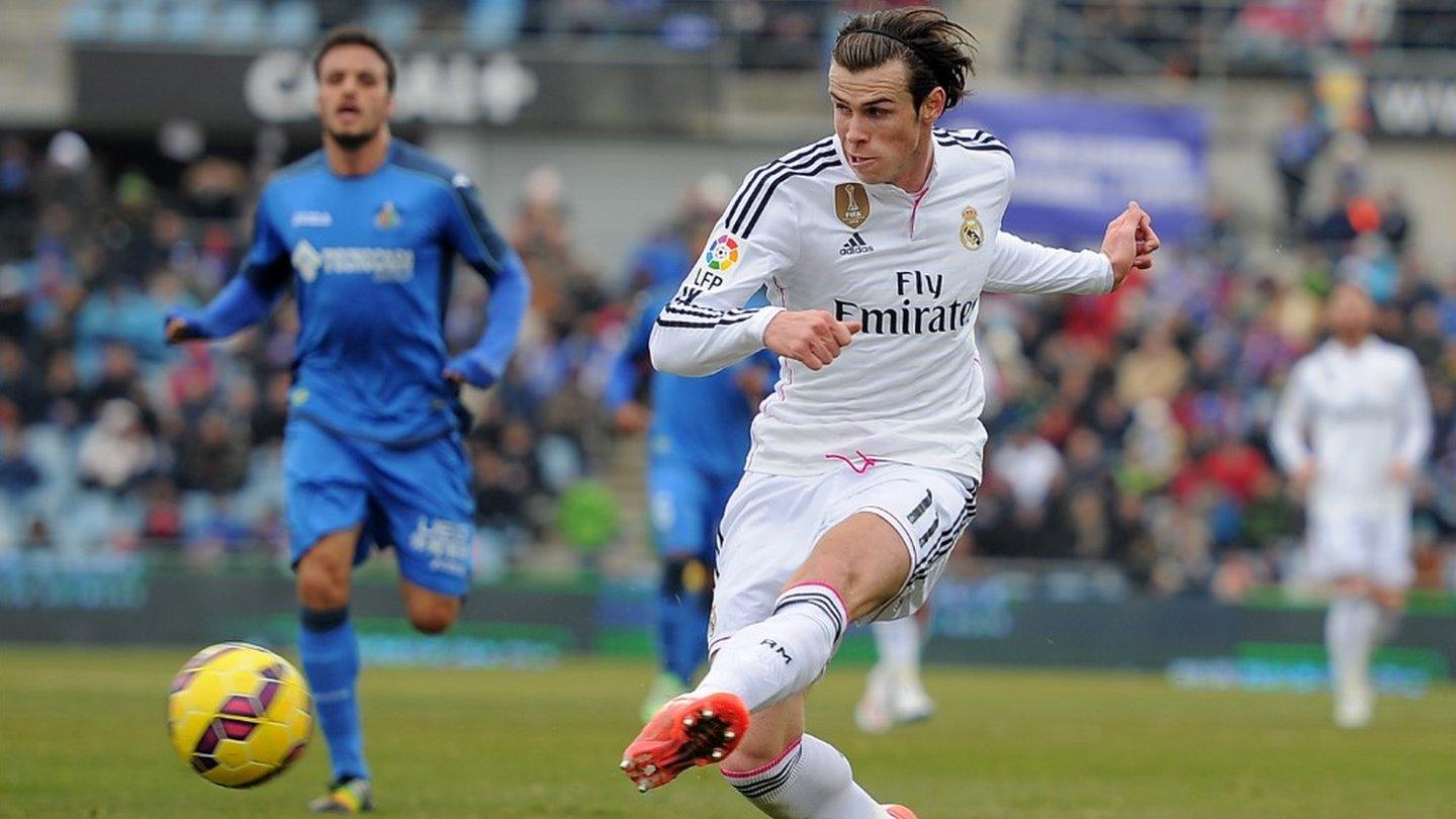 Gareth Bale in action for Real Madrid