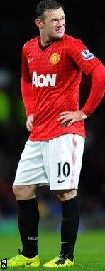 Manchester United forward Wayne Rooney