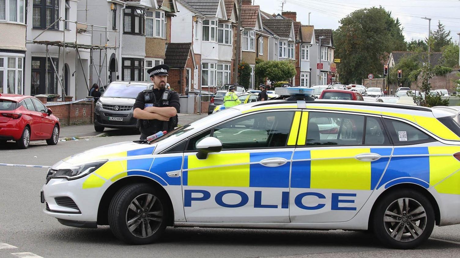 Police on Nunnery Lane