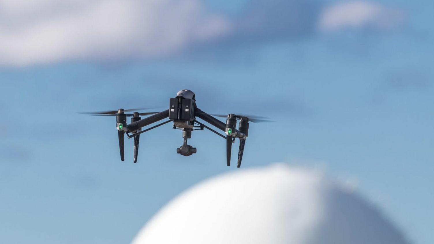 Drone at Dounreay