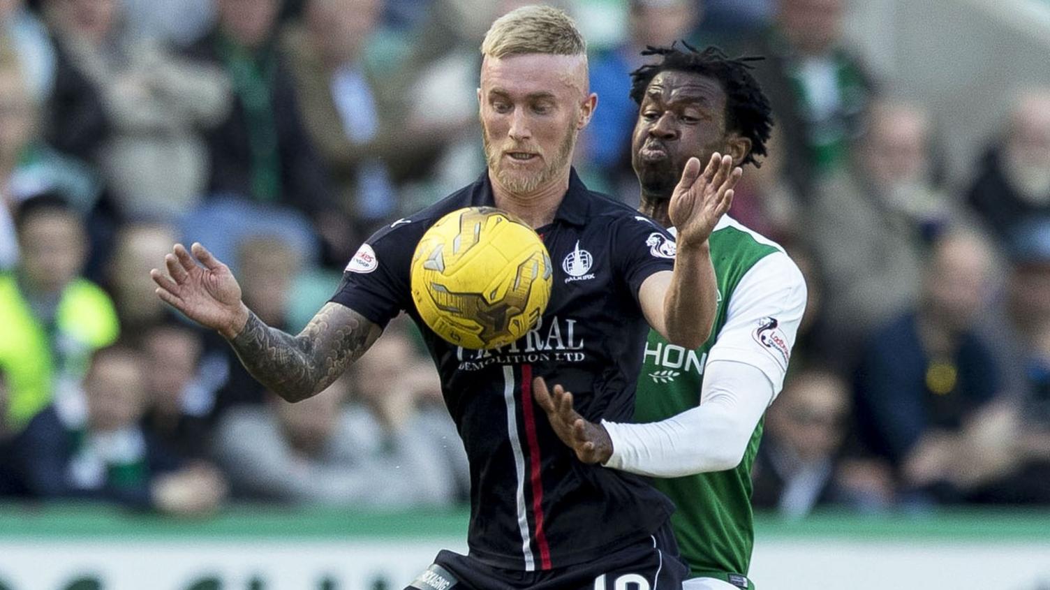 Craig Sibbald and Efe Ambrose