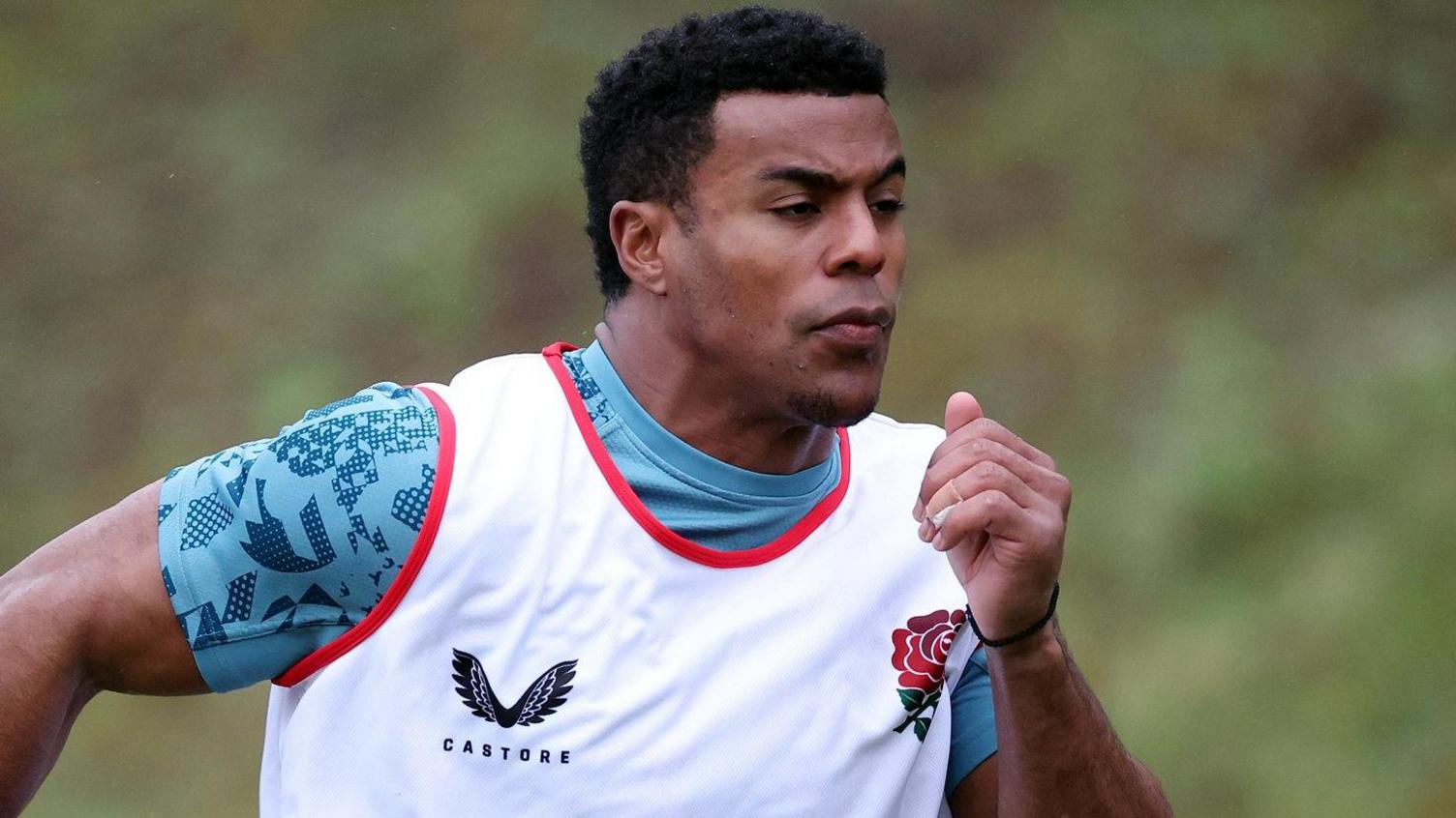Immanuel Feyi-Waboso in training with England