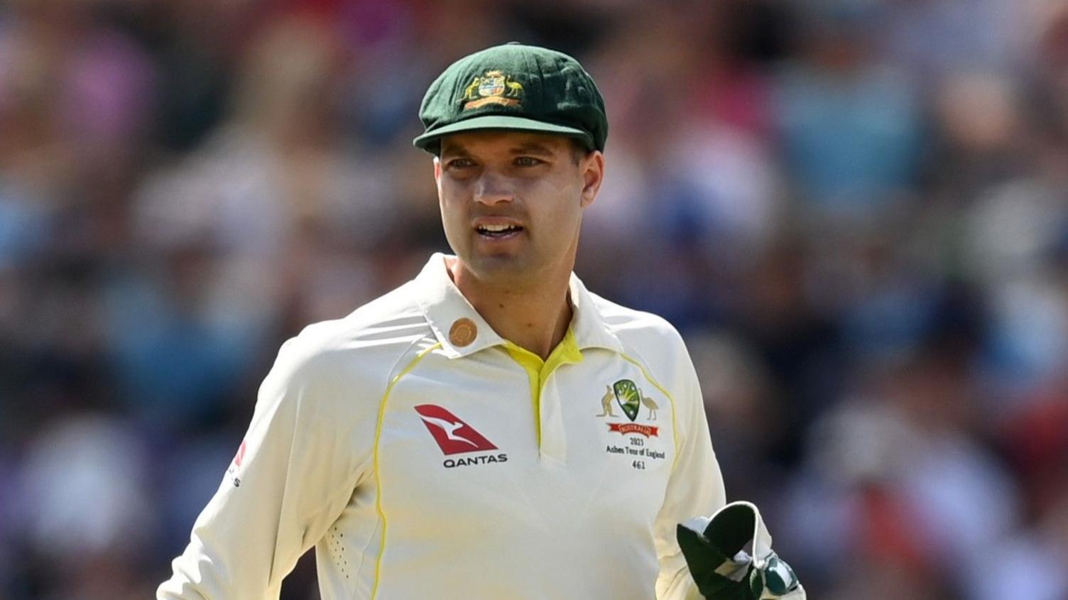 Alex Carey in the 2023 Ashes