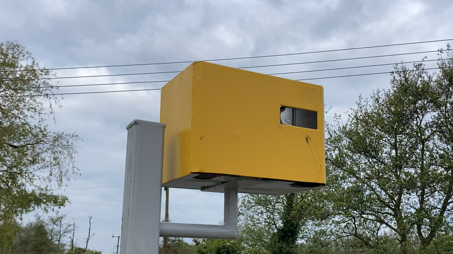 Guy Hayward's fake speed camera