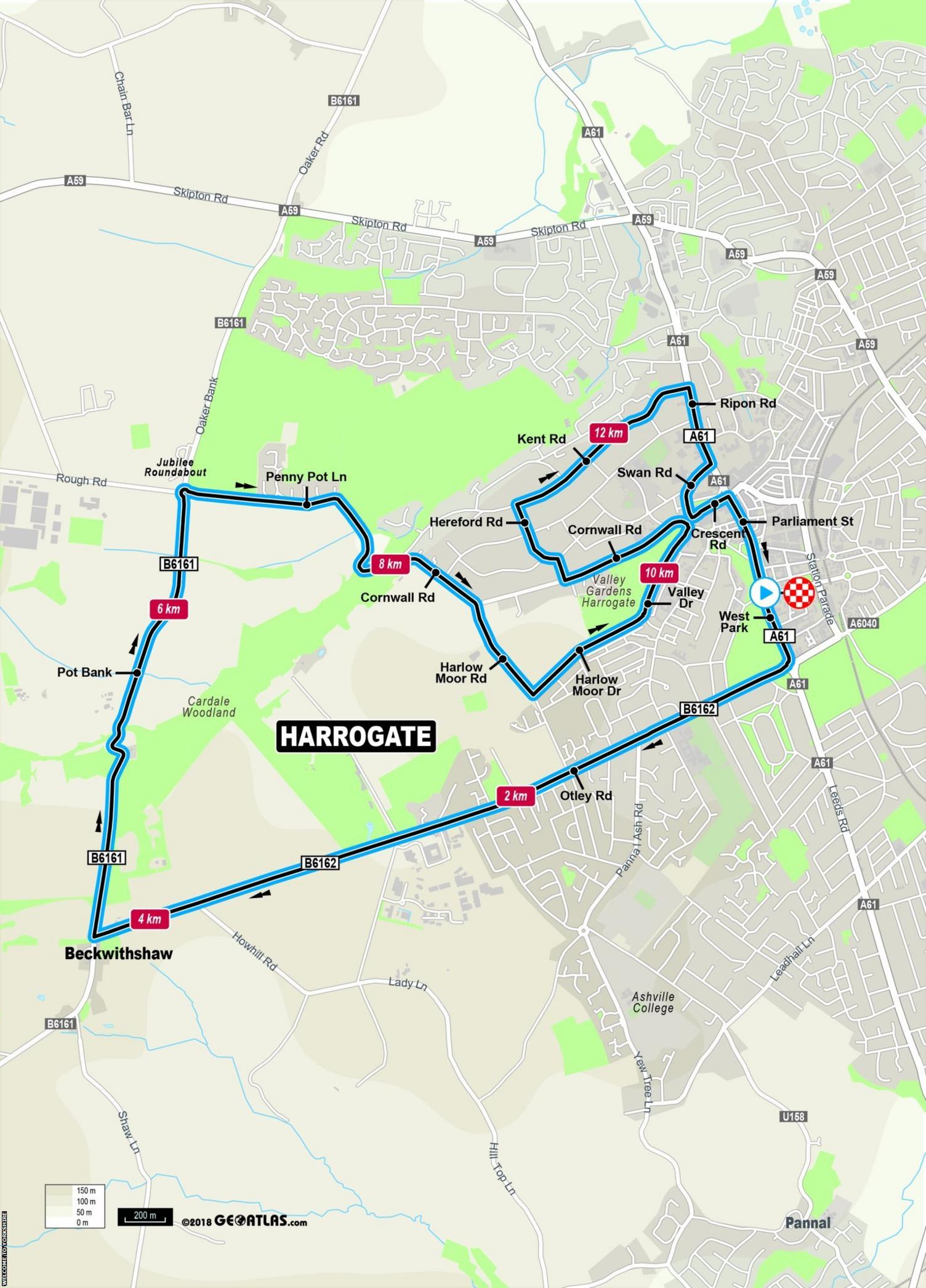 Harrogate circuit for Road World Championshpis