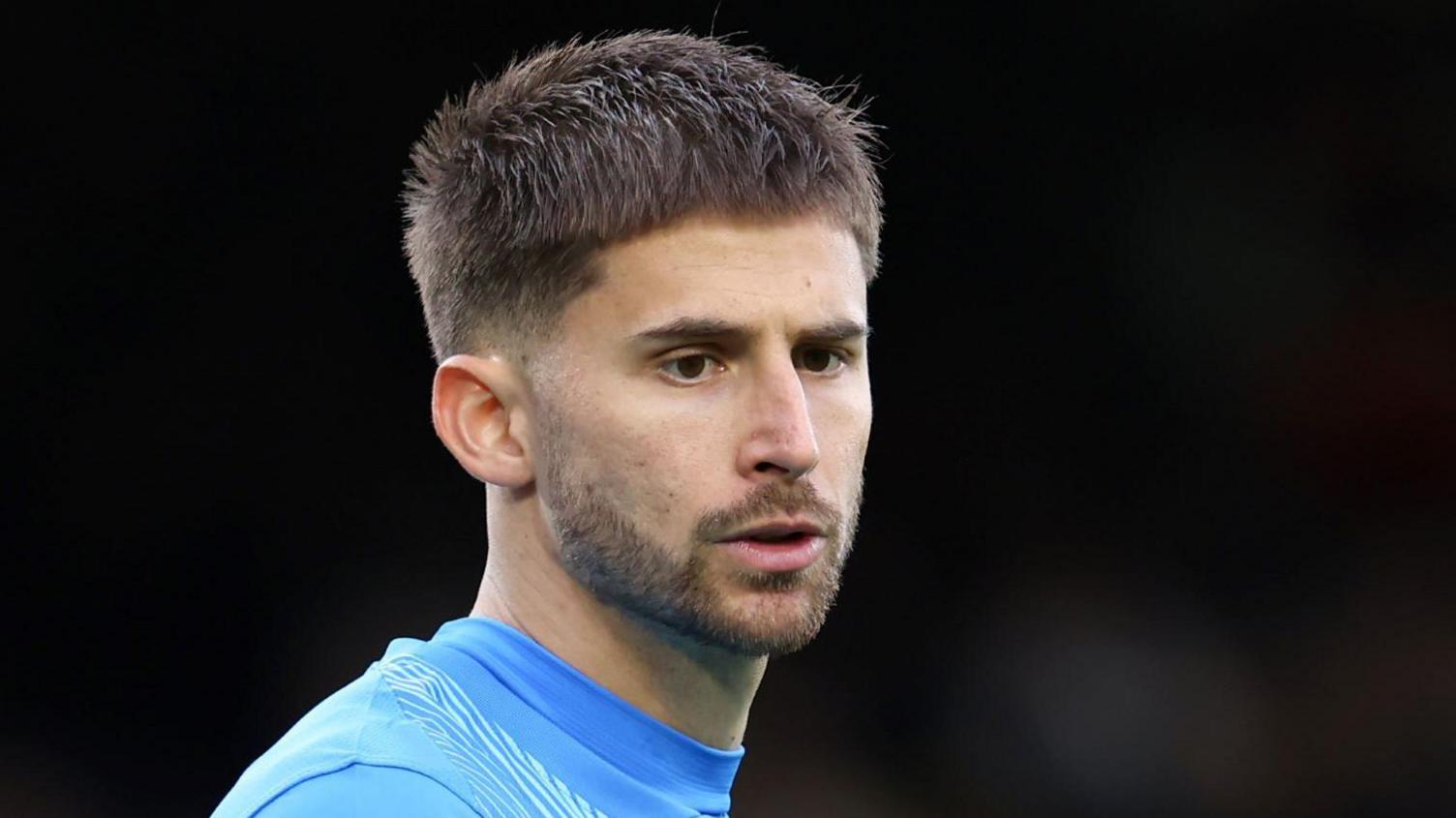 Tottenham goalkeeper Guglielmo Vicario during Sunday's defeat at Fulham
