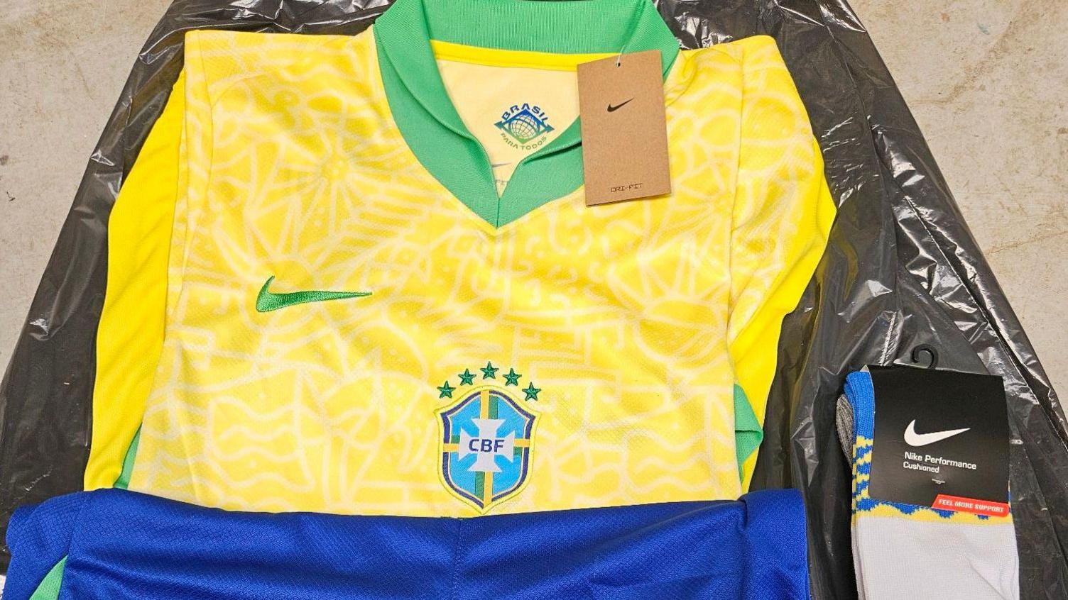 Brazil kit seized in raid