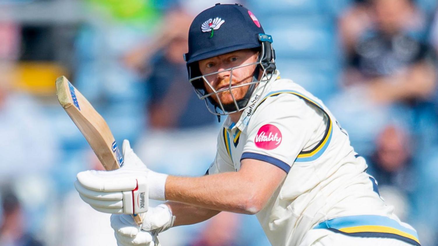 Jonny Bairstow batting for Yorkshire