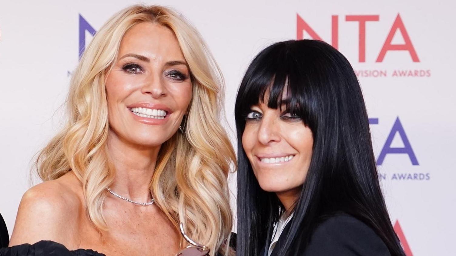 Tess Daly and Claudia Winkleman