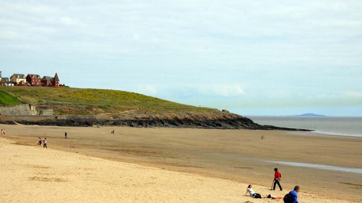 Shot of Nell's point from Barry beach