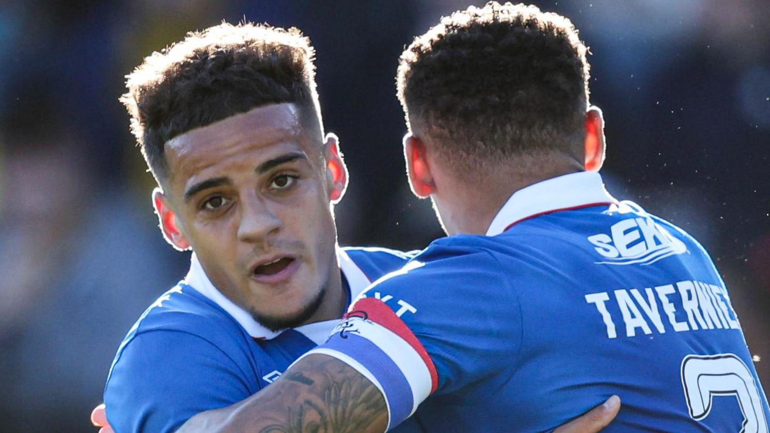 Max Aarons and James Taverneir