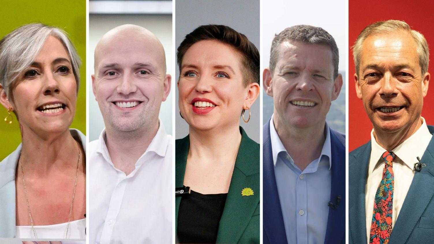 Daisy Cooper from the Lib Dems, the SNP's Stephen Flynn, Carla Denyer from the Green Party, Rhun ap Iorwerth from Plaid Cymru and Nigel Farage from Reform UK will also appear on the debate