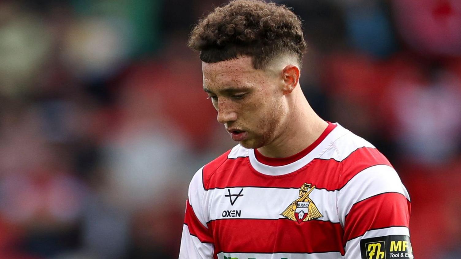 Doncaster Rovers midfielder Jordan Gibson