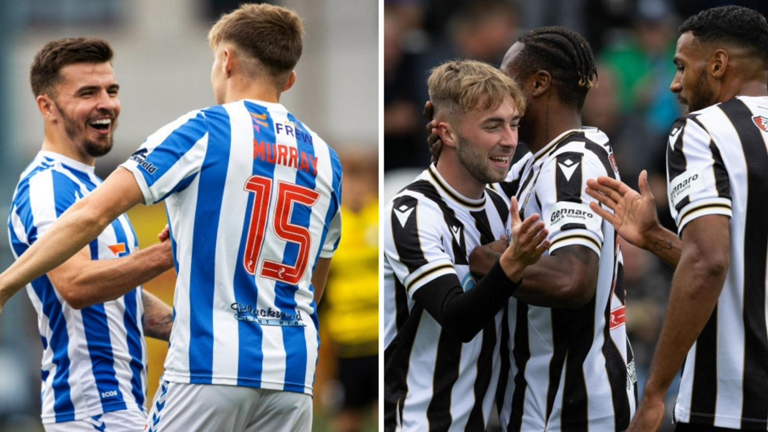 Kilmarnock and St Mirren start their European adventures this week