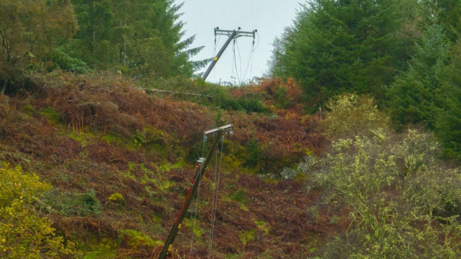 Loidhnichean dealain a thàinig a-nuas sa Bheulanaich an Earra-Ghàidheal