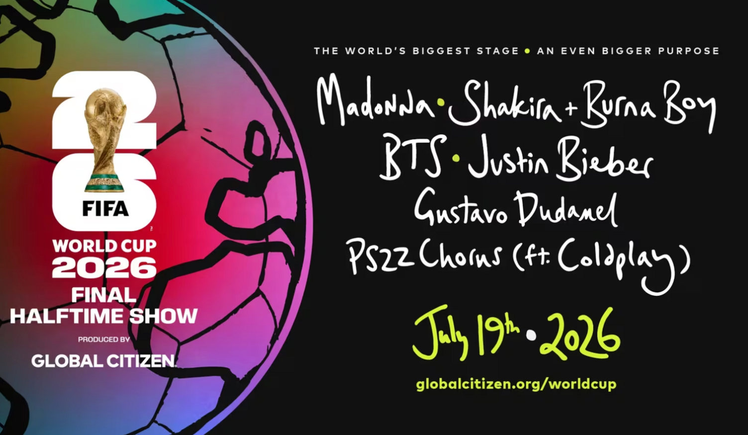 Poster for the halftime show