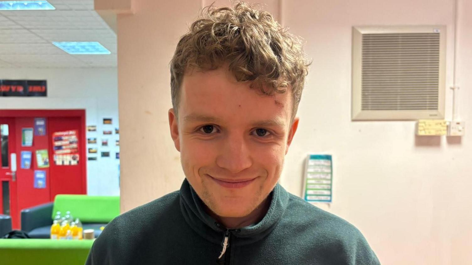 Huw Williams, llywydd Undeb Myfyrwyr Cymraeg Bangor 