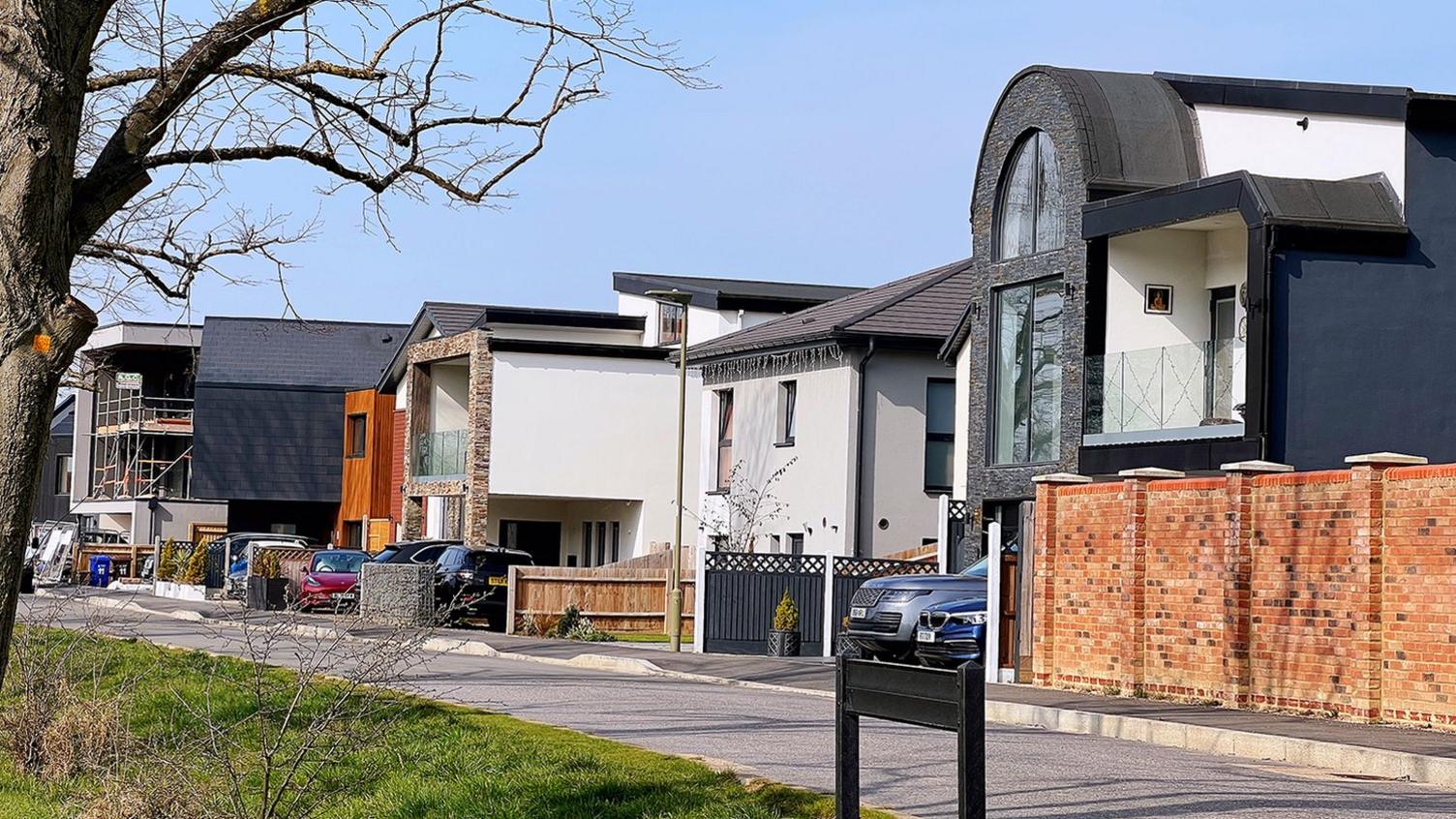 Self build homes at Graven Hill Village