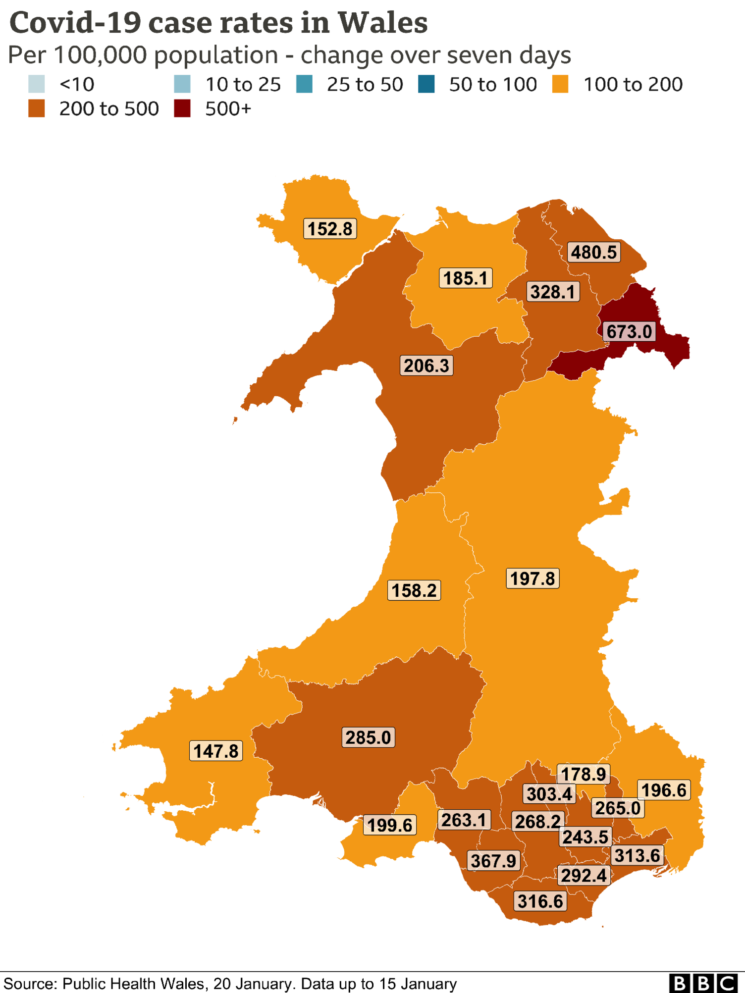 Case rate map 20 jan