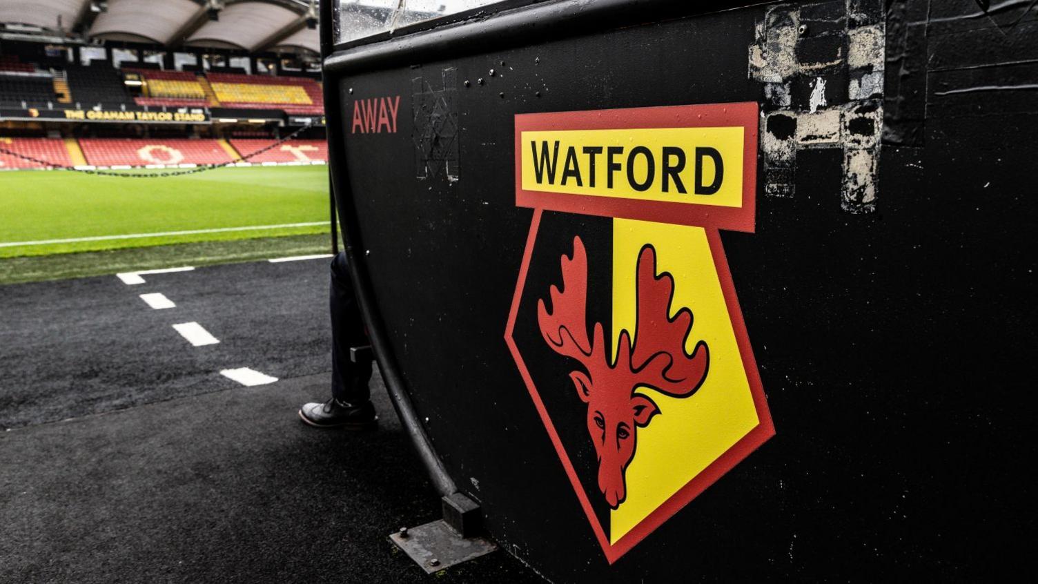 General picture of inside Vicarage Road, Watford FC