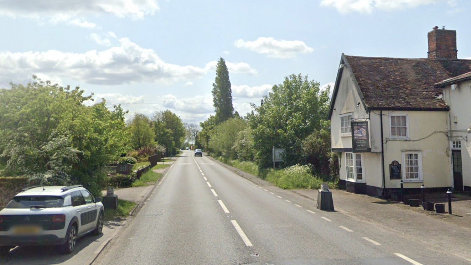 A140 without Magpie sign