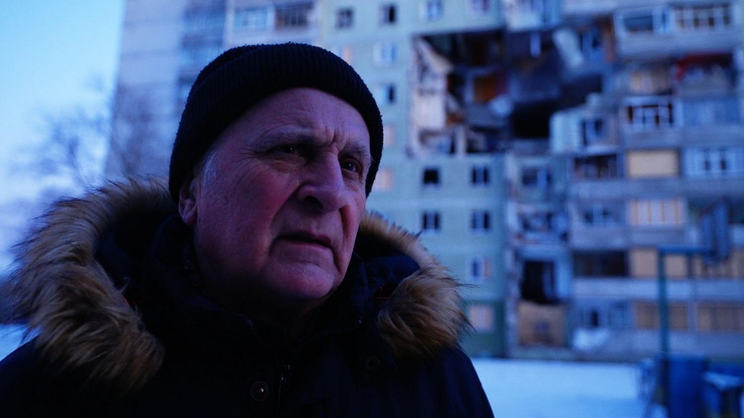 Borys, a 70-year-old former Soviet army officer