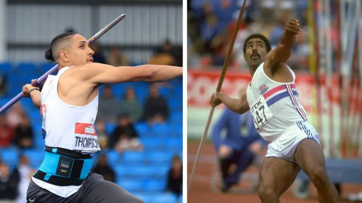 Elliot Thompson and Daley Thompson