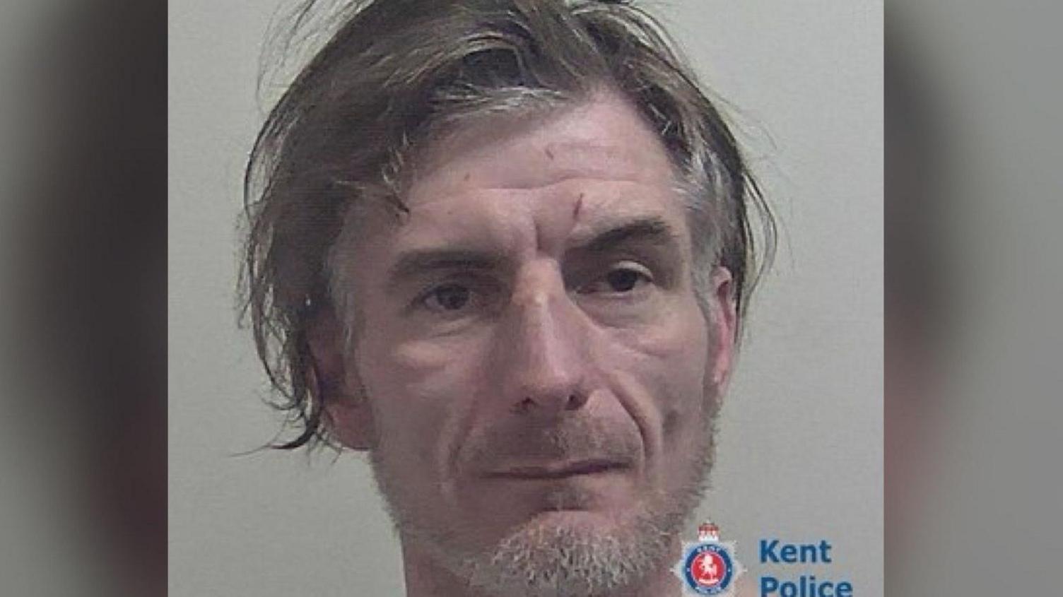 A police mugshot of Karl Kaynar.