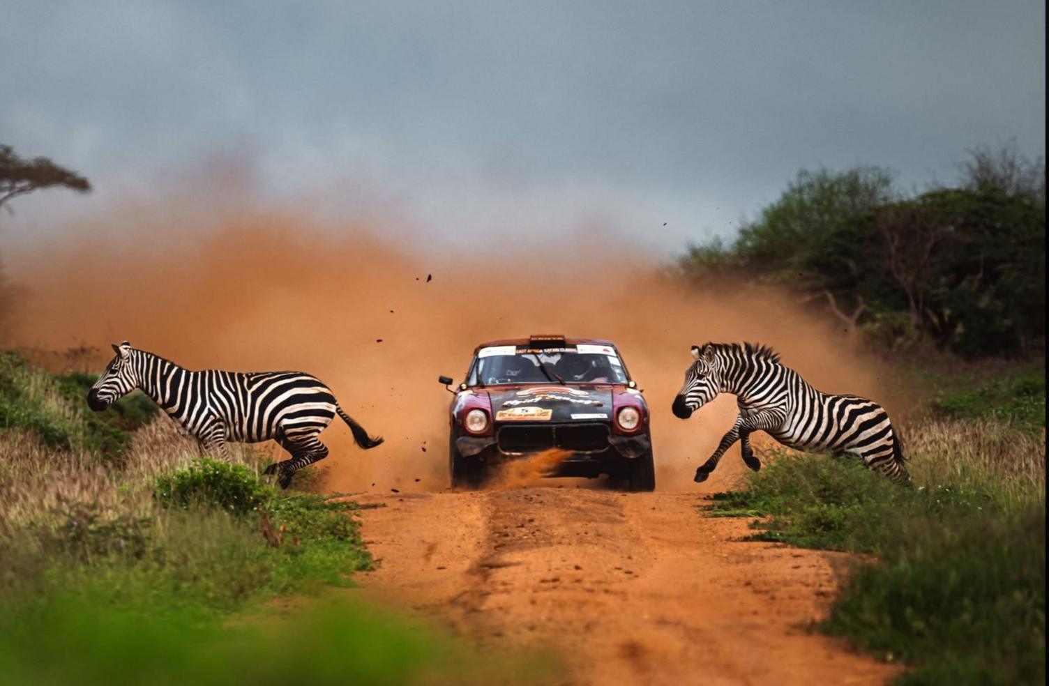 Anton Anestiev earned overall Bronze with his image of an epic zebra crossing in from of Ian Duncan's Datsun 280Z during the East Africa Safari Classic.