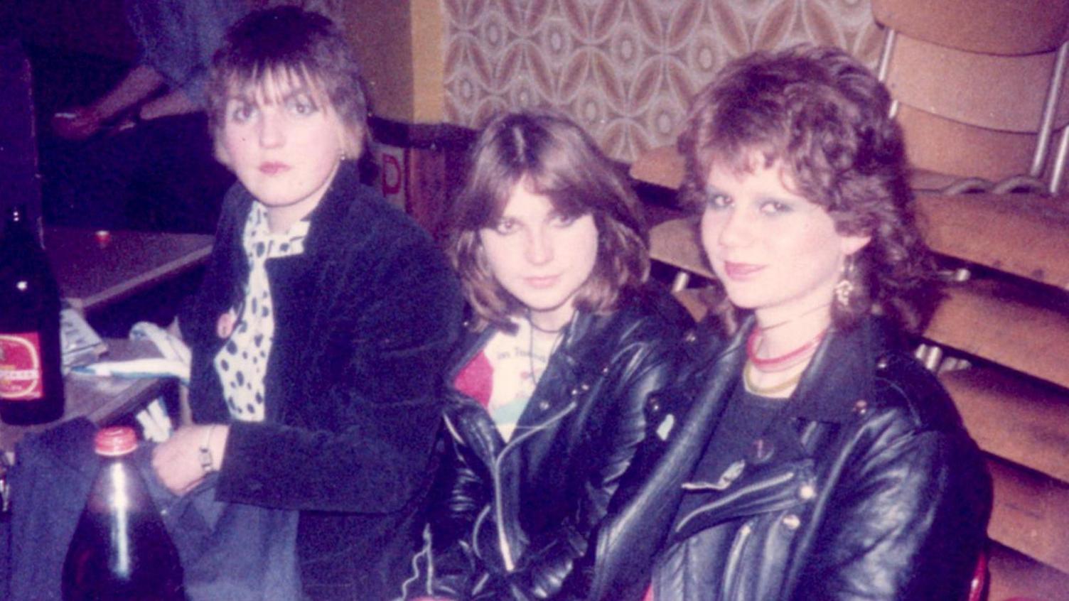 Scottish all female punk band the Ettes in the late 1970s