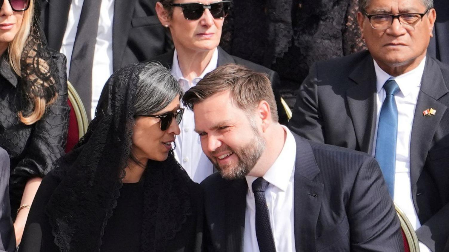 U.S. Vice President JD Vance and second lady Usha Vance