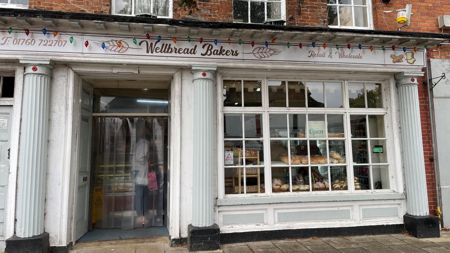 The Wellbread Bakers shopfront