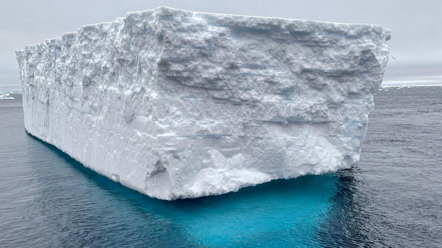 A large iceberg in the Weddell Sea