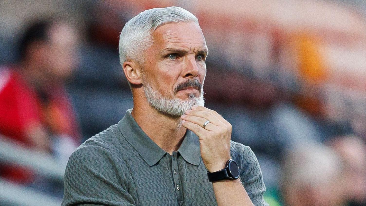 Dundee United manager Jim Goodwin