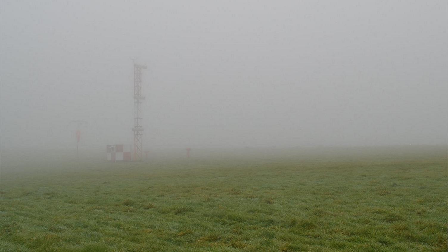Fog at Guernsey Airport