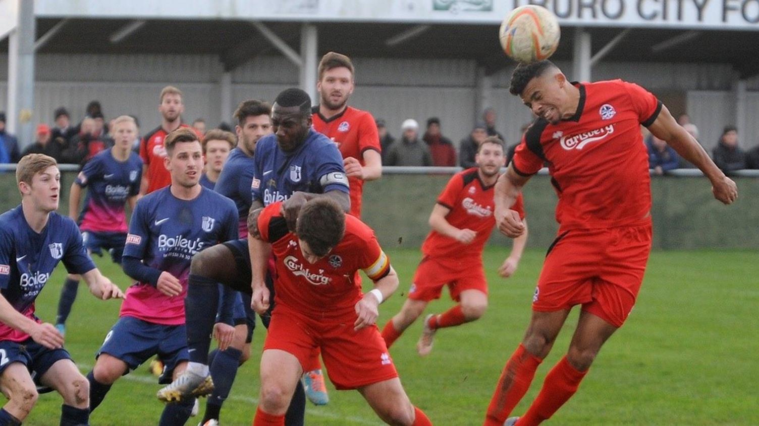 Truro City v Corby Town