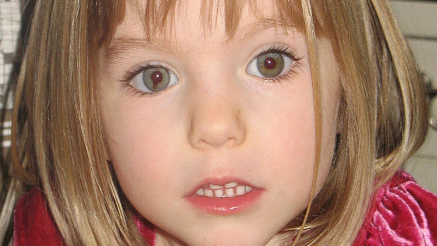 Close crop of Madeleine McCann